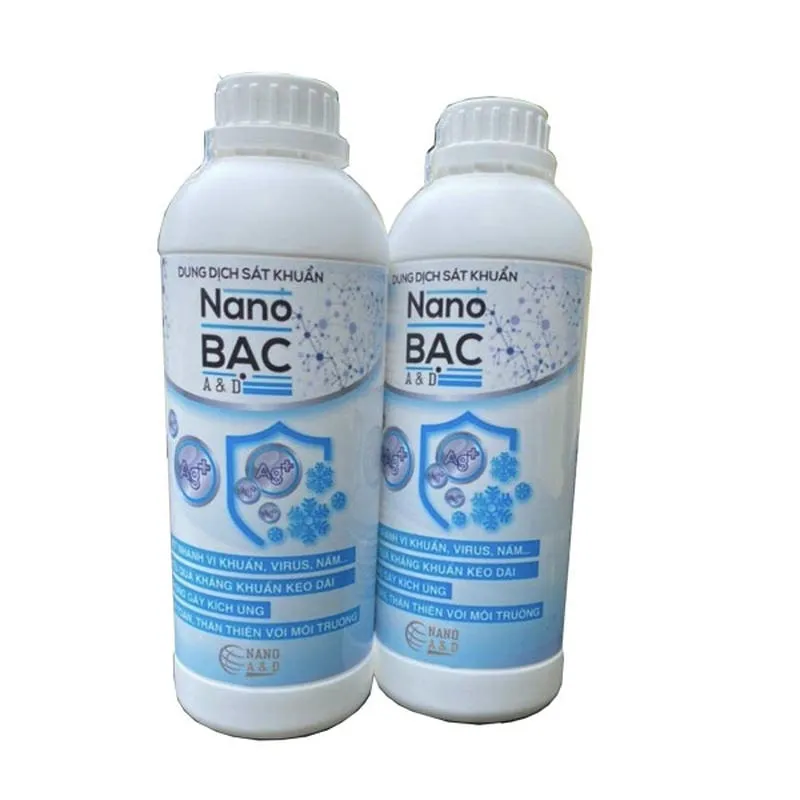 Nano bạc khử trùng rất tốt và hiệu quả Nano bạc khử trùng rất tốt và hiệu quả